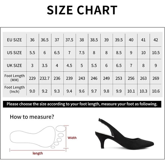 🆕 Women Black Low Heel Pump Closed Pointed Toe Kitten Wedding Party Dressy Sexy - Picture 7 of 8